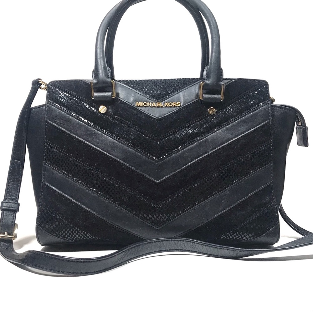 Michael Kors Leather Crossbody Bag